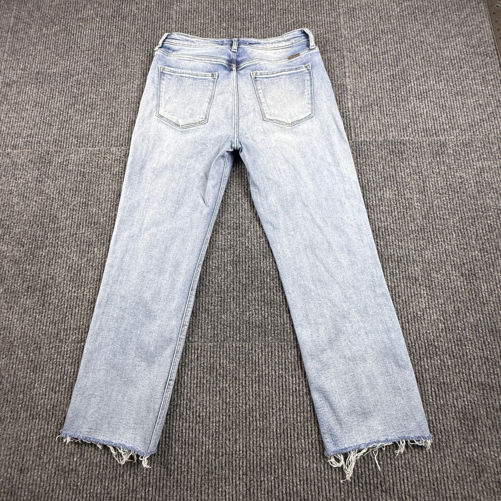 KanCan Womens Size 10 Light Wash High Rise Straight Leg Jeans ST1709GT-1-SF - Picture 2 of 14